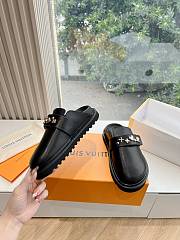 Louis Vuitton Cosy Flat Comfort Clog Black - 6