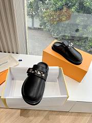 Louis Vuitton Cosy Flat Comfort Clog Black - 5