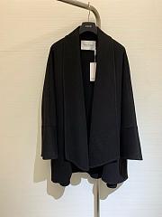 Max Mara Black Wool Coat - 1