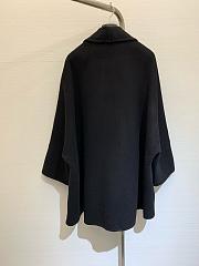 Max Mara Black Wool Coat - 5