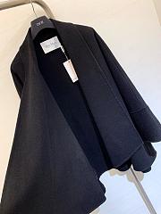 Max Mara Black Wool Coat - 3