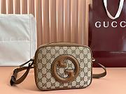 Gucci Blondie GG Canvas Brown - 21x15.5x8cm - 1