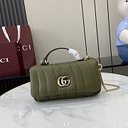 Gucci GG Milano Top Handle Bag Puffy Quilted Leather - 2