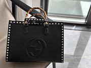 Gucci Diana Black Tote Blondie Logo 36x27cm - 1