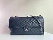 Chanel Travel Flap Bag Black Caviar 46cm - 2