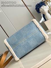 Louis Vuitton Speedy 20 Denim Shearling  - 2