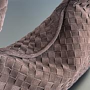 Bottega Veneta Hop Intrecciato in smooth suede bag - 41x20.5x7.5cm - 4