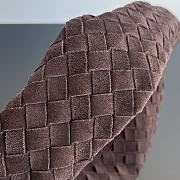 Bottega Veneta Hop Intrecciato in smooth suede bag - 41x20.5x7.5cm - 3