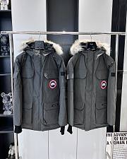 	 Canada Goose Expedition Parka Fusion Fit Heritage Grey - 1