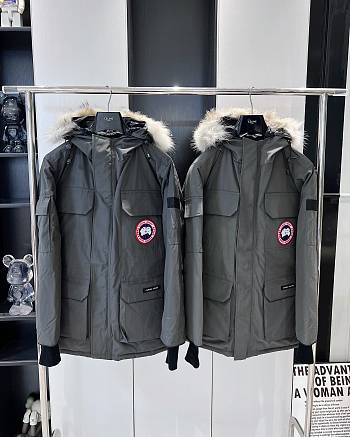 	 Canada Goose Expedition Parka Fusion Fit Heritage Grey