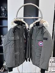 	 Canada Goose Expedition Parka Fusion Fit Heritage Grey - 4