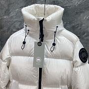 Canada Goose Junction Parka Jacket White - 5