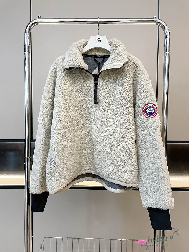 Canada Goose faux-fur hoodie - 1