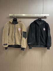 Canada Goose faux-fur jacket brown - 4