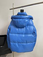 Moncler Puffter Blue Jacket - 5