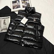 Moncler Enfant Men's Black Tib down-paneled vest - 5