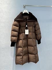 Moncler Brerelle Long Down Jacket - 1