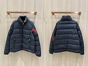 Moncler Blue Solayan Down Jacket - 1