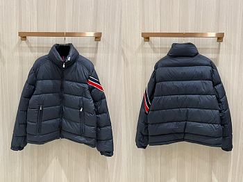 Moncler Blue Solayan Down Jacket