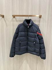 Moncler Blue Solayan Down Jacket - 4