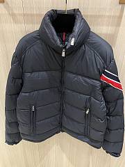 Moncler Blue Solayan Down Jacket - 2