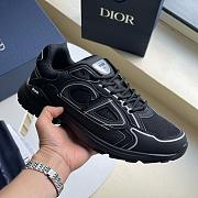 Dior B30 Black Trainers - 1