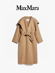 Max Mara Natural Rienza Cashmere Coat - 1