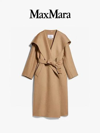 Max Mara Natural Rienza Cashmere Coat