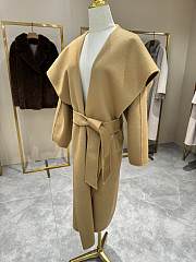 Max Mara Natural Rienza Cashmere Coat - 3