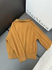 Max Mara Micio Panelled cable-knit Cardigan - 5