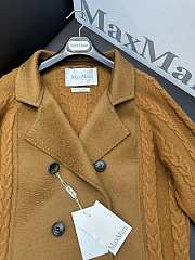 Max Mara Micio Panelled cable-knit Cardigan - 2