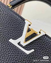 Louis Vuitton Capucines BB Black Gold Chain - 2