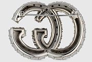 Gucci GG Marmont crystal brooch - 2