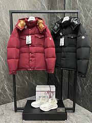 Moncler Fornas Hooded Short Down Jacket - 1