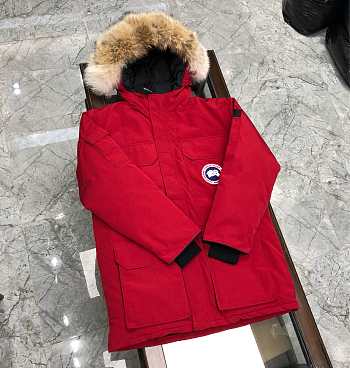 Canada Goose Expedition Parka Fusion Fit Heritage Red