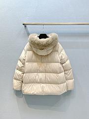 Moncler Laichefur Hooded Short Down Jacket - 5