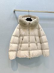 Moncler Laichefur Hooded Short Down Jacket - 2
