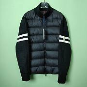 Moncler knitted-panels Puffer Jacket - 1