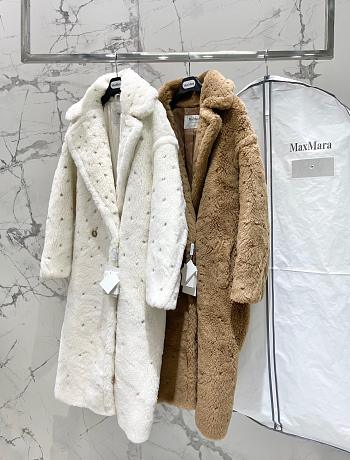 Max Mara Rhinestone Embellished Coat
