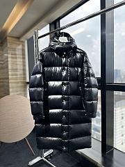 Moncler Hanoverian Hooded Long Down Jacket - 1