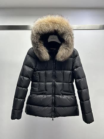 Moncler Boed Shearling-Trimmed Down Jacket 
