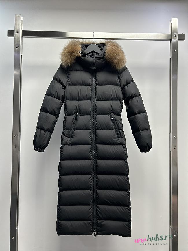 Moncler Fudson Black Coat - 1