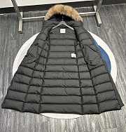 Moncler Fudson Black Coat - 4
