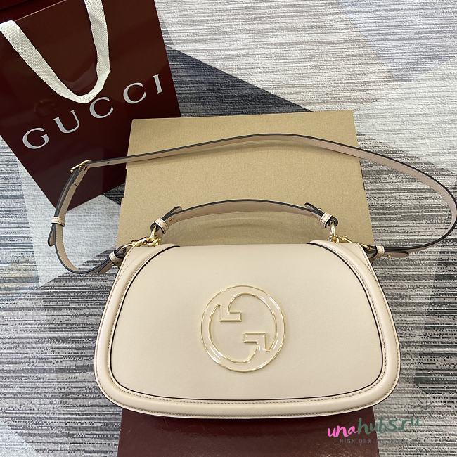 Gucci Blondie Large Bag In Beige - 32x 17x 10cm - 1