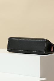 Hermes Kelly Swift Black Bag 22 x7 x13cm - 4