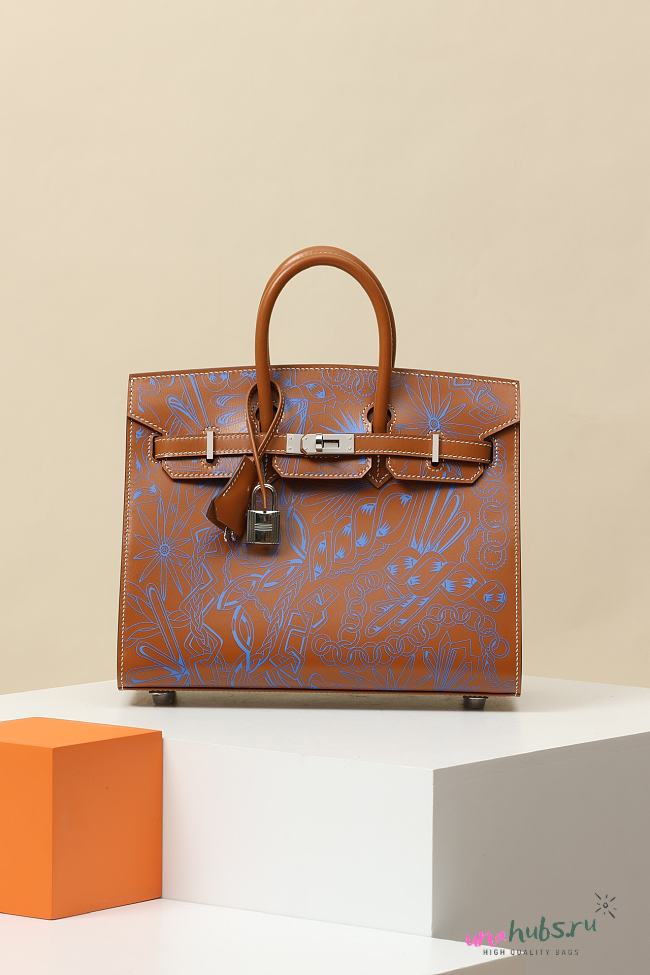Hermes Birkin 25cm Brown Bag - 1