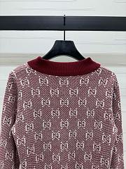 Gucci Long Sleeve Red Top - 4