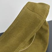 	 Bottega Veneta Large Hop Smooth silky calfskin In Green Suede - 54x24x13cm - 2