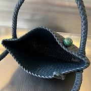 Bottega Veneta Tosca Dark Green Shoulder Bag - 27x18x9cm - 6
