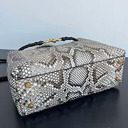 Bottega Veneta Andiamo Python Leather Bag - 32x25x11cm - 6